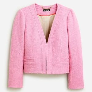 Never worn - Jcrew Collarless lady jacket